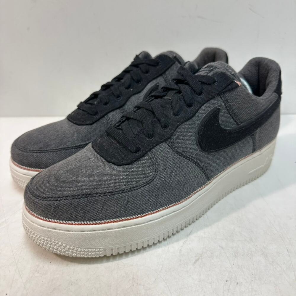EXCELLENT Nike 3x1 x Air Force 1 "Black Denim" Selvedge Basketball Streetwear 11